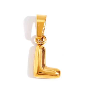 Hayden Aila | Chic Bubble Letter Necklace