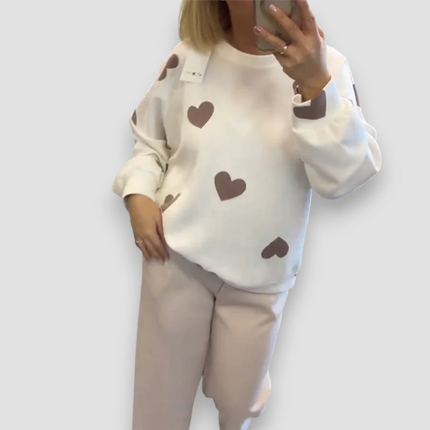 Hayden Charlotte™ | Hearts Sweater