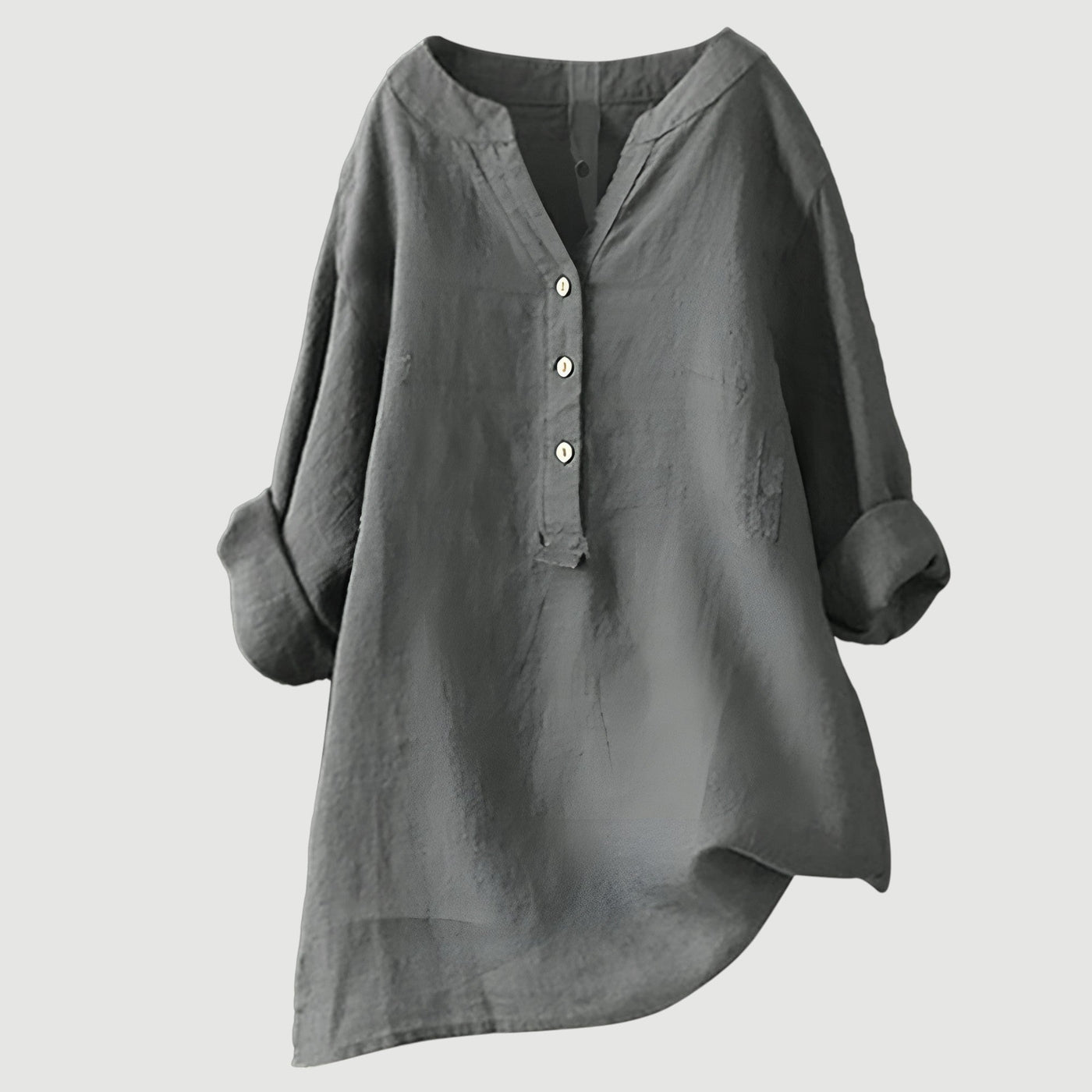 Hayden Joy | Lightweight linen blouse with buttons