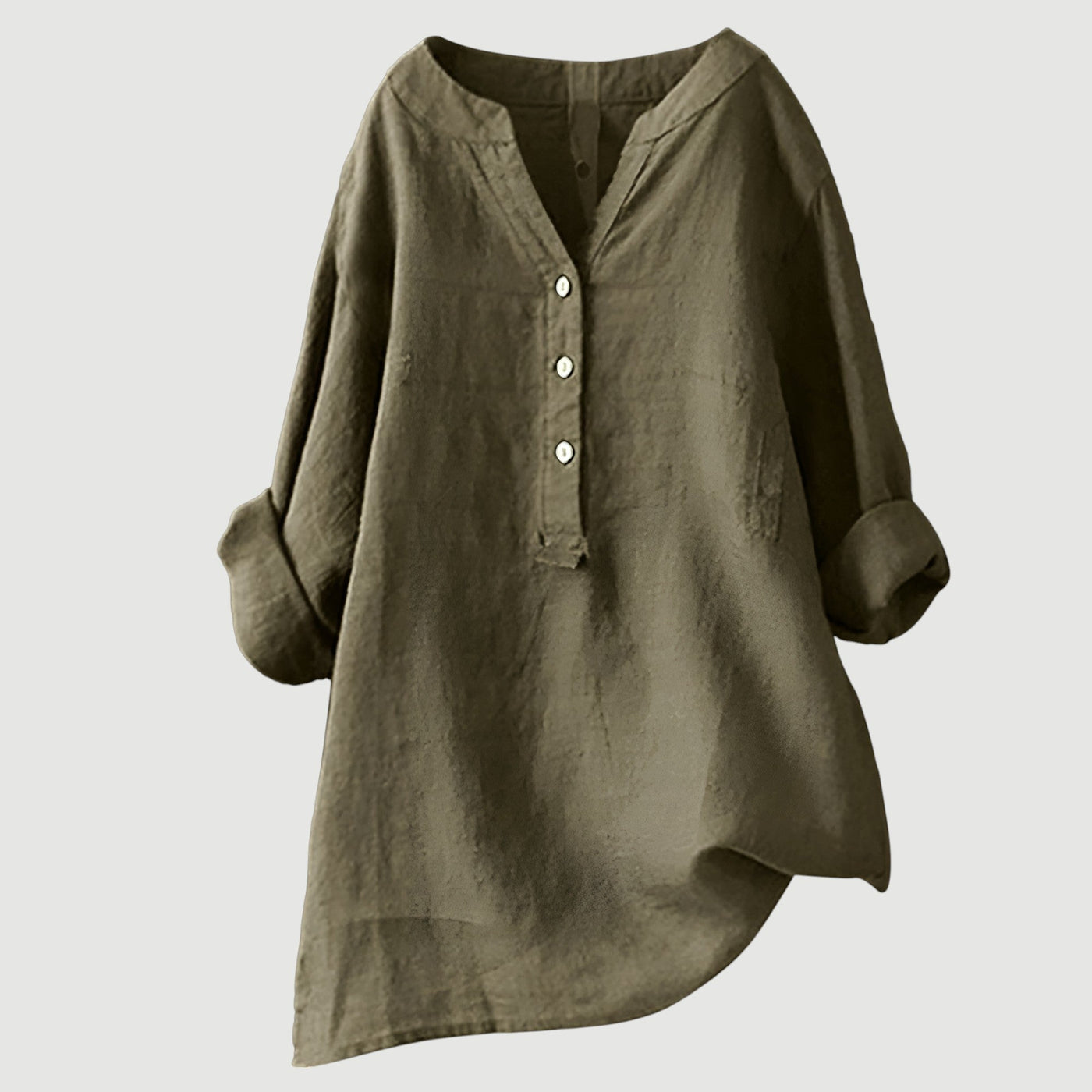 Hayden Joy | Lightweight linen blouse with buttons
