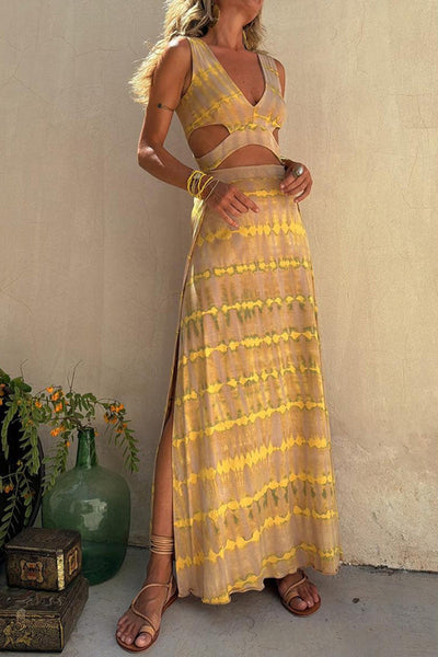 Hayden Bianca - Dress with Deep Neckline