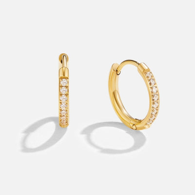 Hayden Lanie | Eternity Hoop Earrings