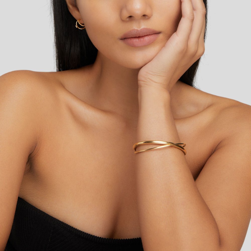 Hayden Eve | Golden Twist Bracelet