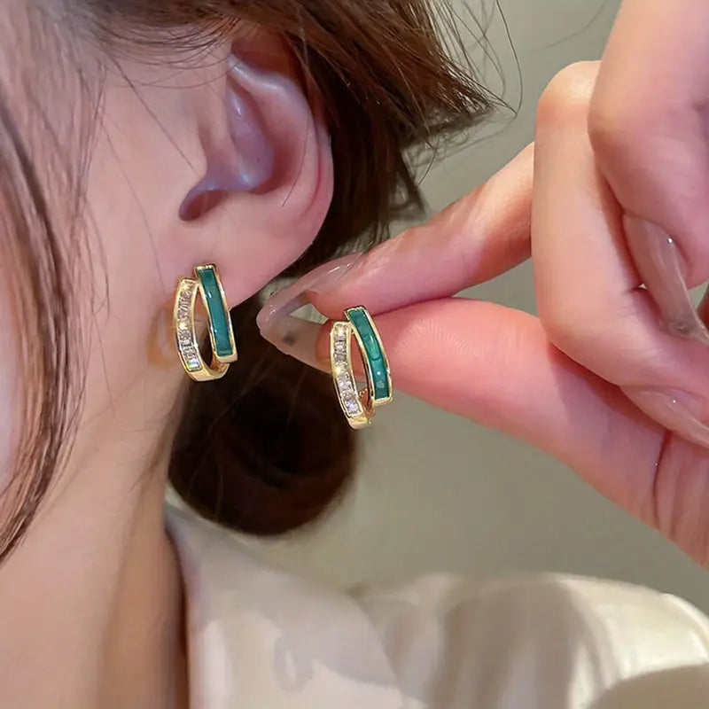 Hayden Maeve | Earrings Emerald