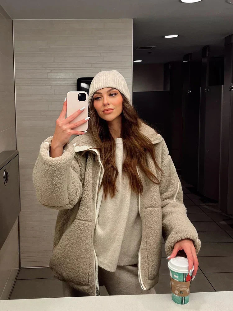 Hayden Anastasia | Soft Warm Autumn Jacket