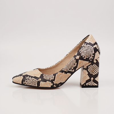 Hayden Patricia | Snake-Embossed Pumps