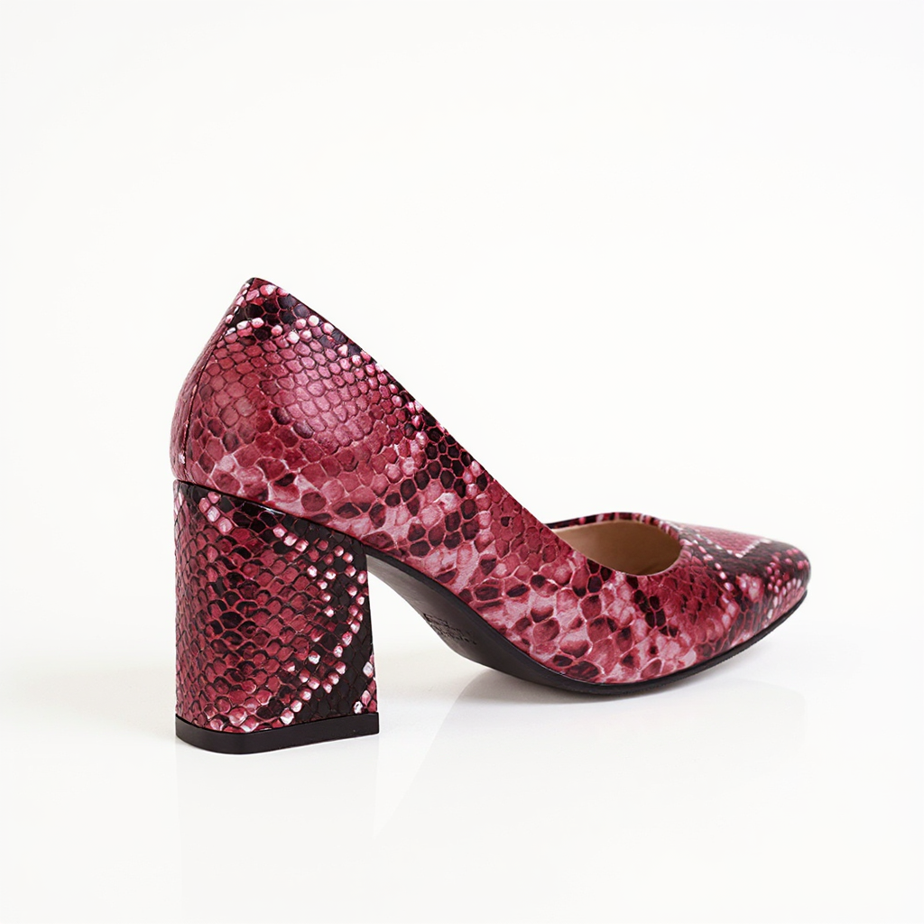 Hayden Patricia | Snake-Embossed Pumps