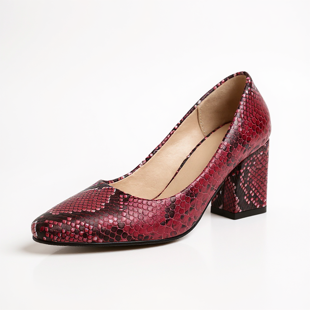 Hayden Patricia | Snake-Embossed Pumps