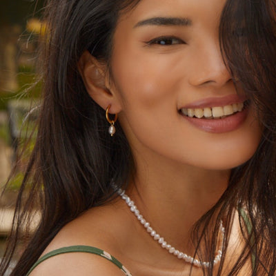 Hayden Molly | Freshwater Pearl Earrings