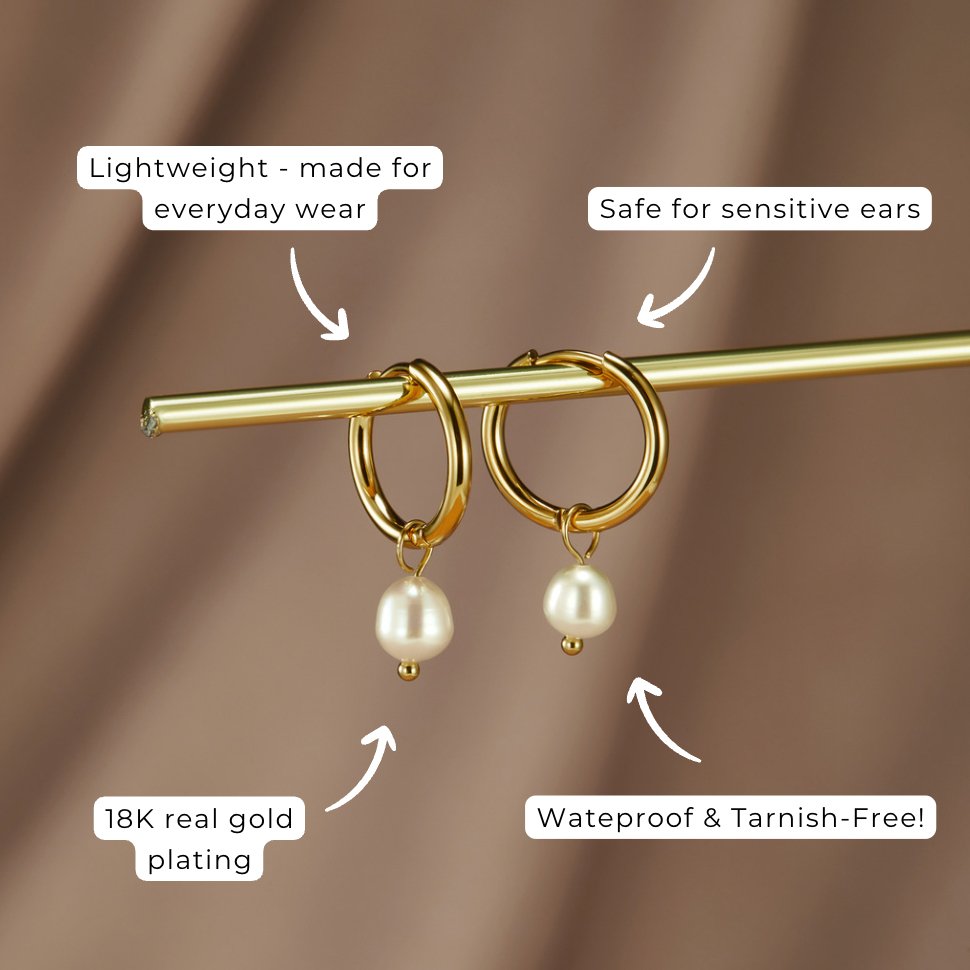 Hayden Molly | Freshwater Pearl Earrings