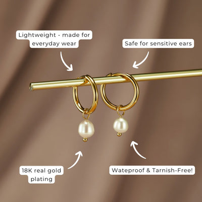 Hayden Molly | Freshwater Pearl Earrings
