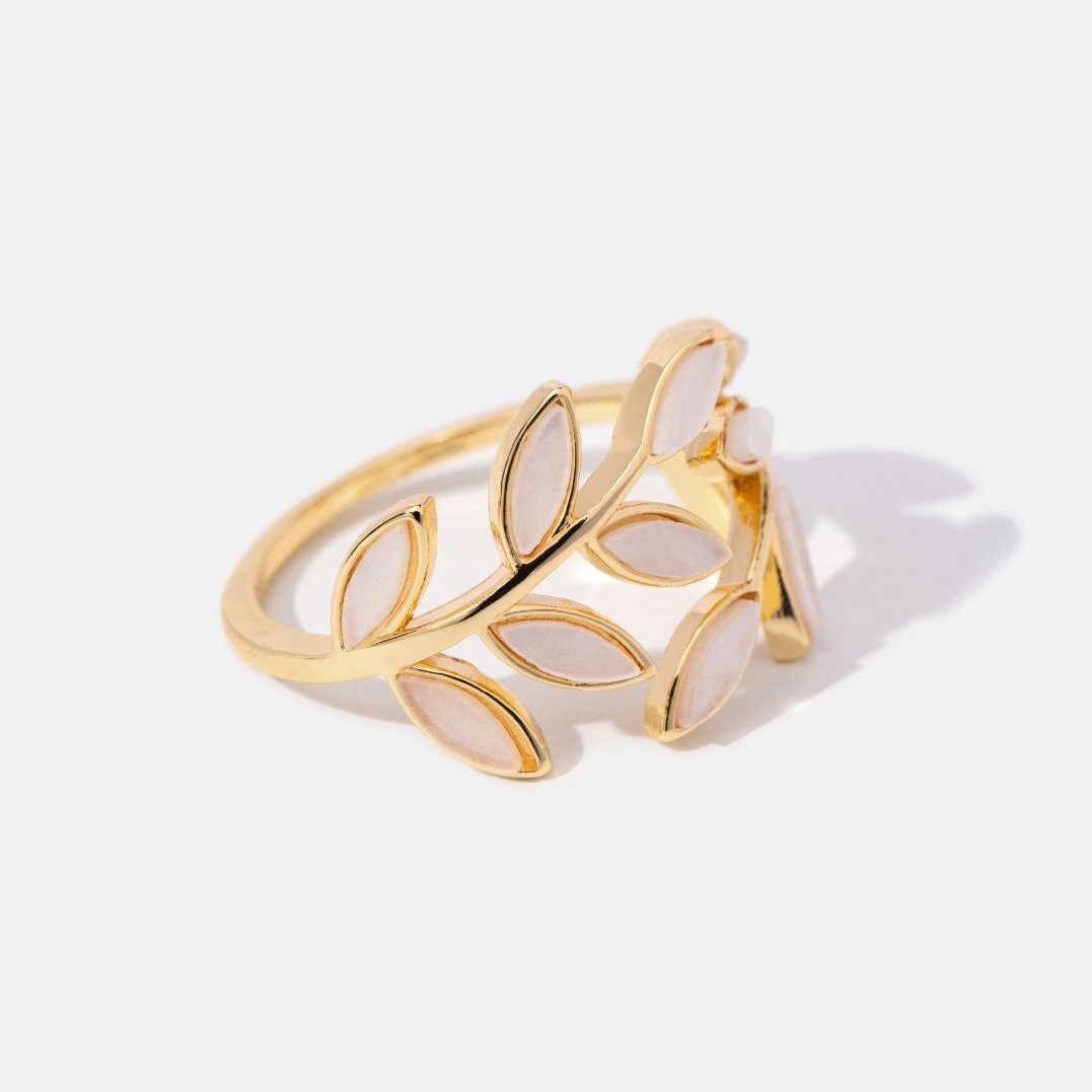 Hayden Serene | Gold Leaf Ring