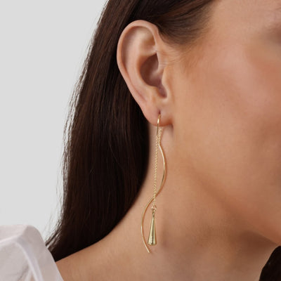 Hayden Gwen | Teardrop Tassel Earrings