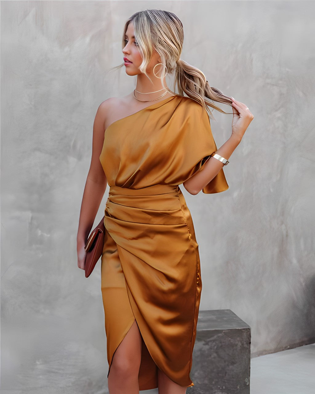 Hayden Celeste - Silk Cocktail Sundress