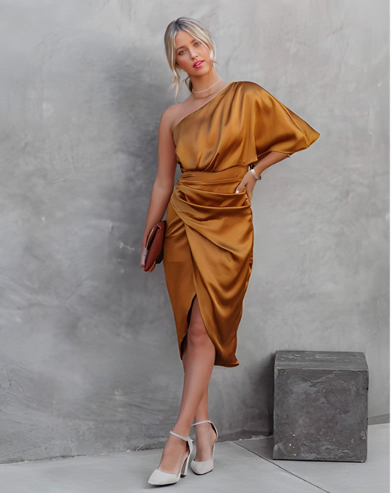 Hayden Celeste - Silk Cocktail Sundress