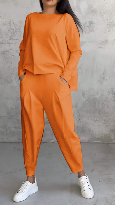 Hayden Sarah | Long Sleeve Top & Pants Set