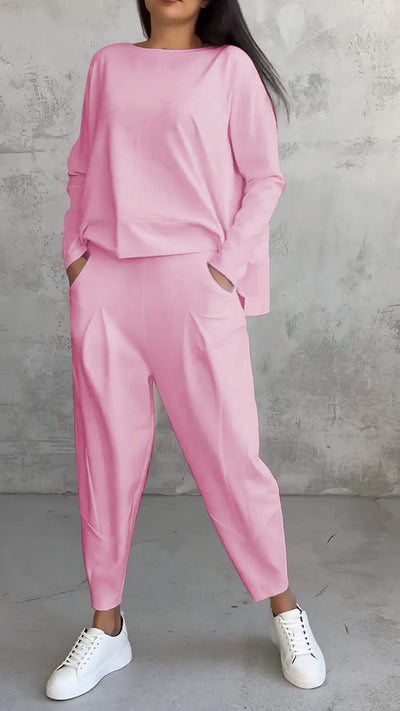 Hayden Sarah | Long Sleeve Top & Pants Set