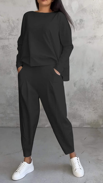Hayden Sarah | Long Sleeve Top & Pants Set