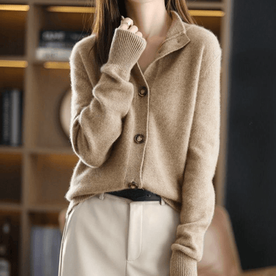 Hayden Calyssa™ | Knitted Cashmere Cardigan