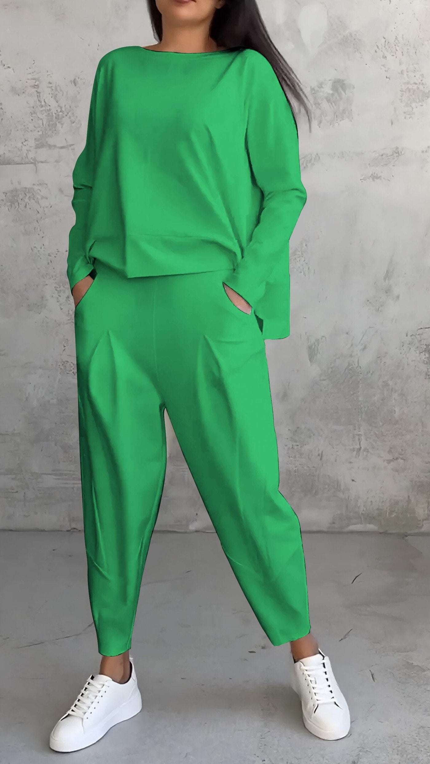 Hayden Sarah | Long Sleeve Top & Pants Set