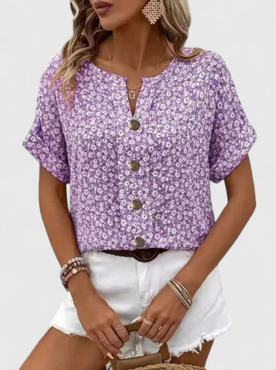 Hayden Sabrine | Elegant Floral Summer Top