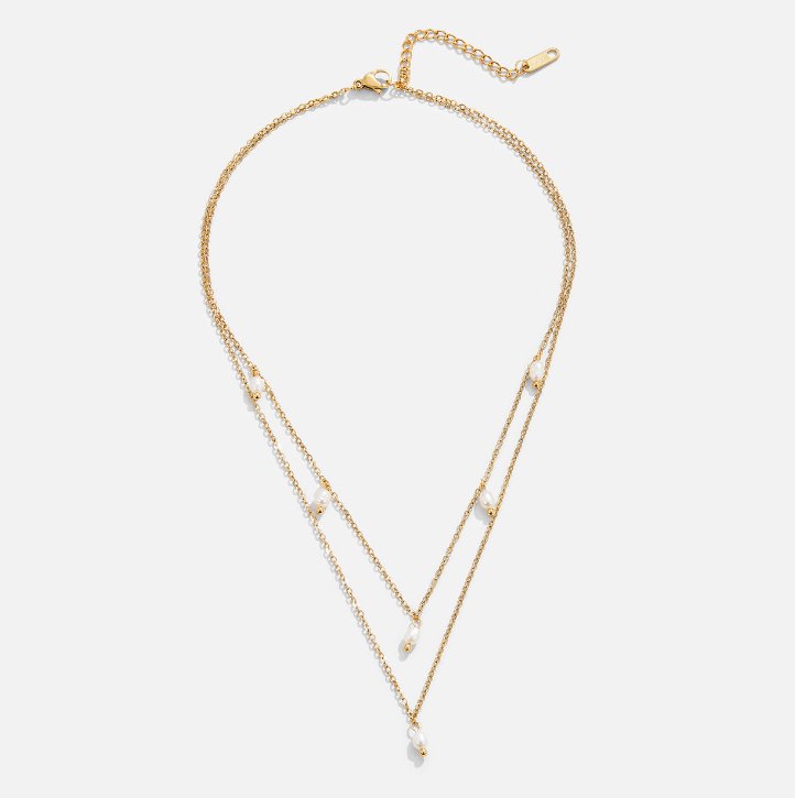 Hayden Kay | Pearl Drop Layered Necklace