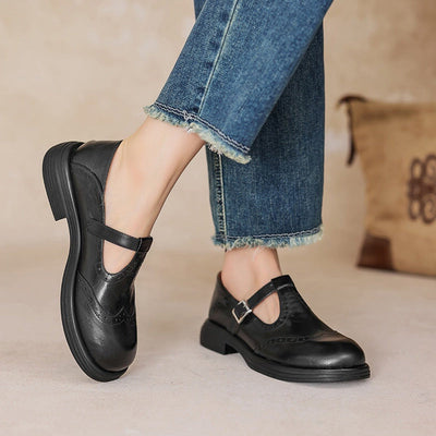 Hayden Mary | Elegant Mary Janes in leather