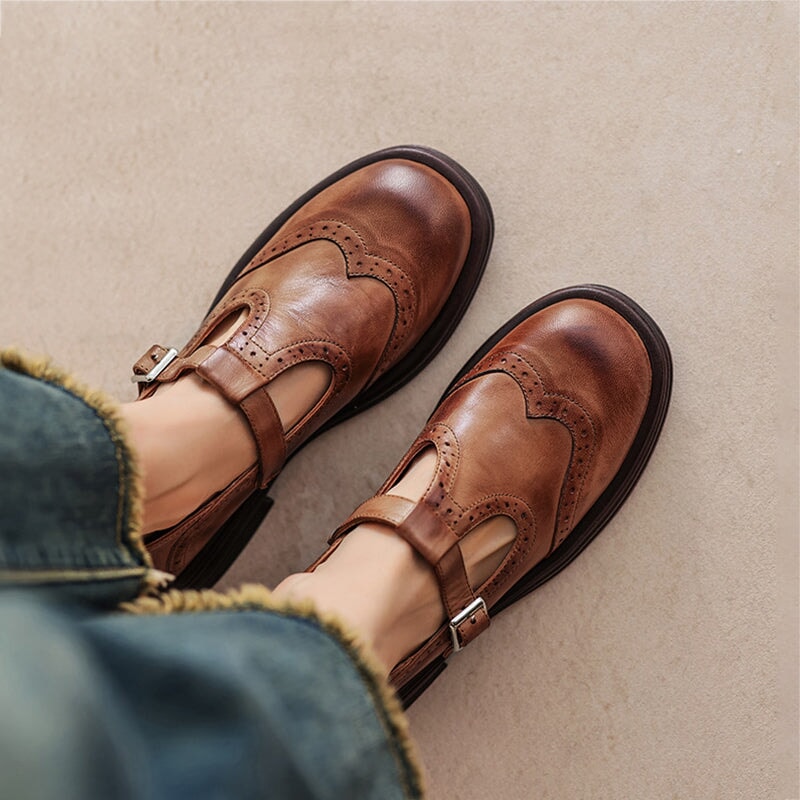 Hayden Mary | Elegant Mary Janes in leather