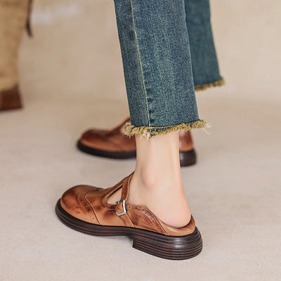 Hayden Mary | Elegant Mary Janes in leather