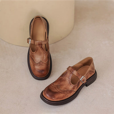 Hayden Mary | Elegant Mary Janes in leather