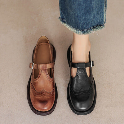 Hayden Mary | Elegant Mary Janes in leather