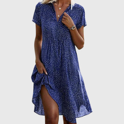 Hayden Mary | Short Sleeve Midi Dress