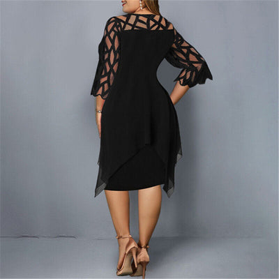 Hayden Jamie | Chic Plus Size Midi Dress