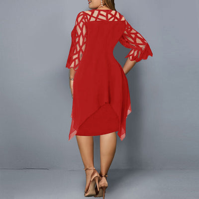 Hayden Jamie | Chic Plus Size Midi Dress