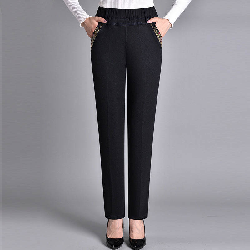 Hayden Lala® | Elegant Elastic Women's Pants