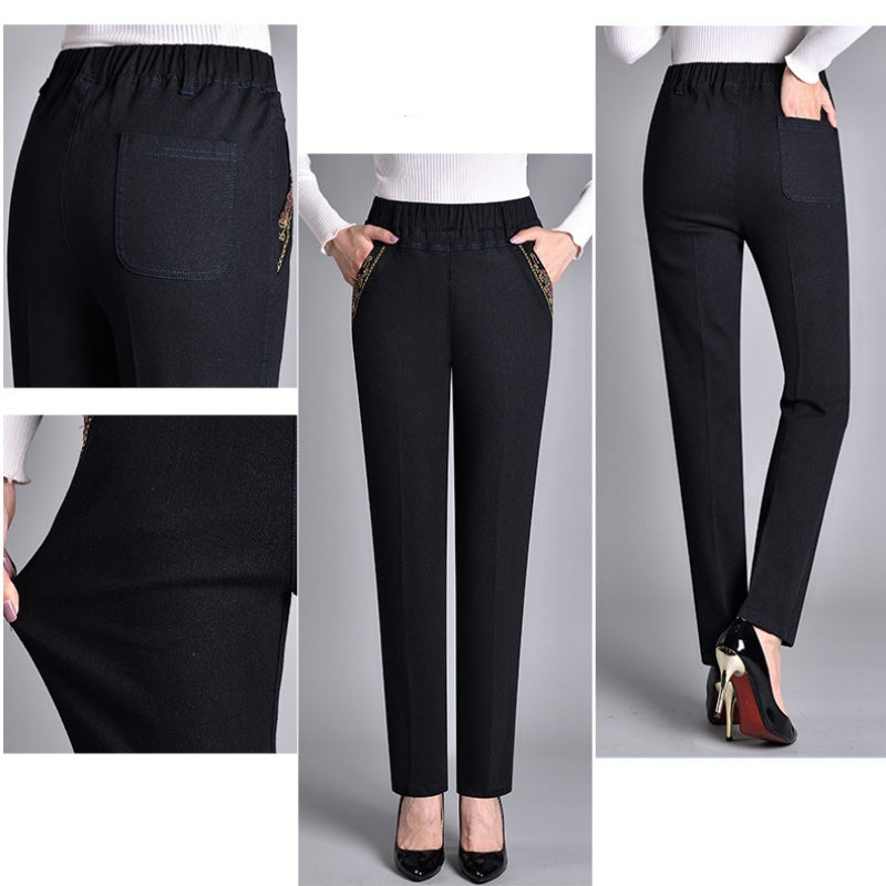 Hayden Lala® | Elegant Elastic Women's Pants