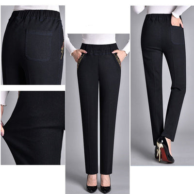 Hayden Lala® | Elegant Elastic Women's Pants