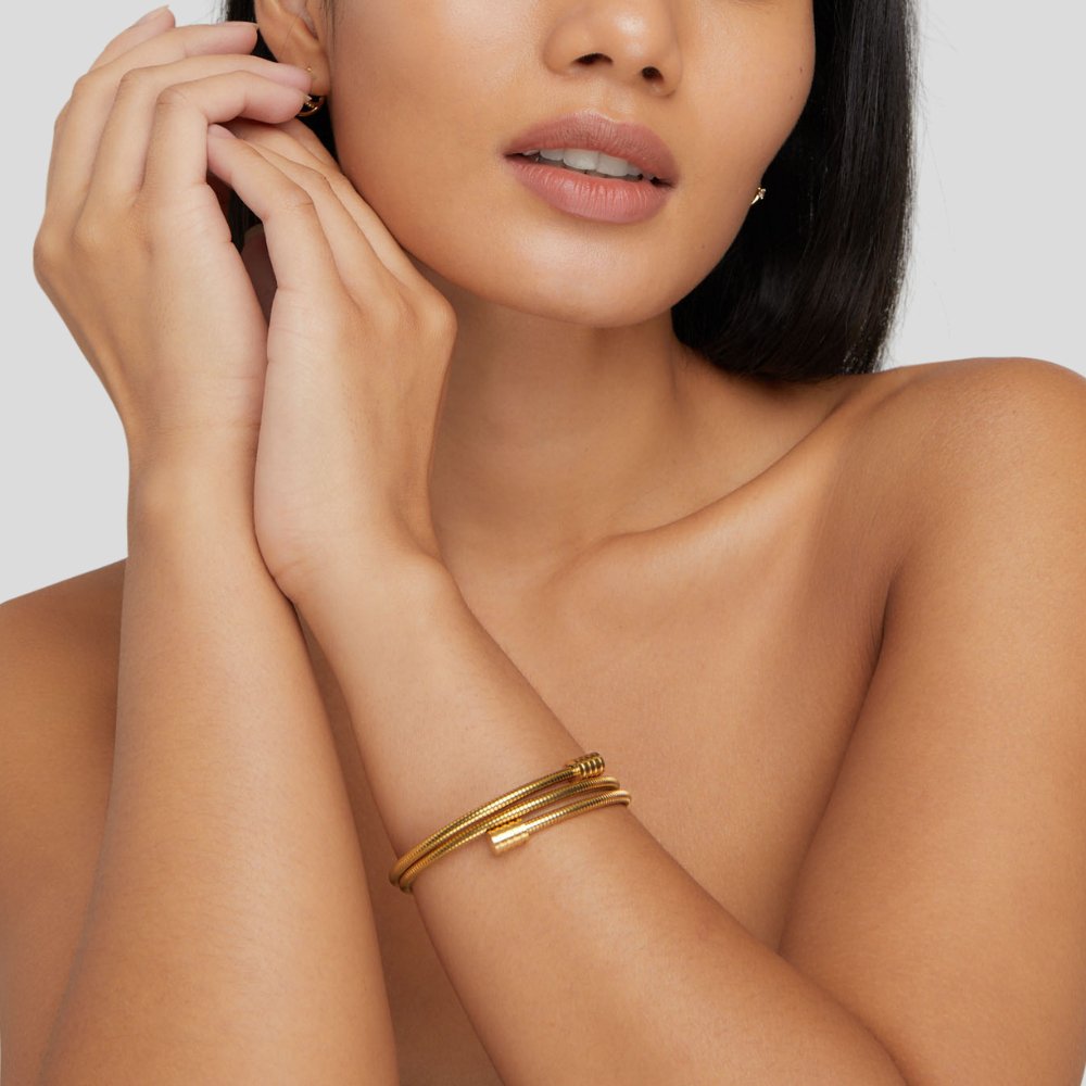 Hayden Sadie | Twisted Gold Bracelet